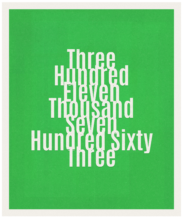 Count #311763