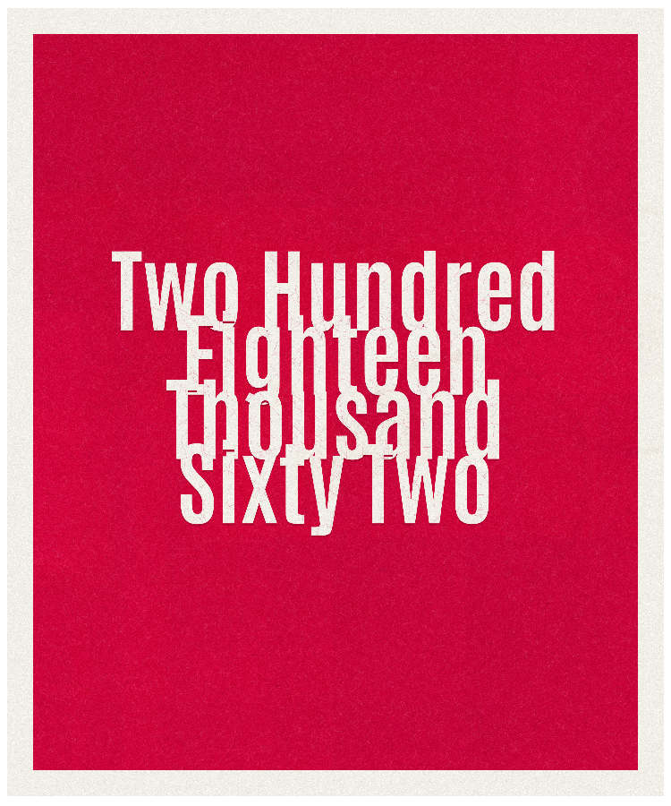 Count #218062