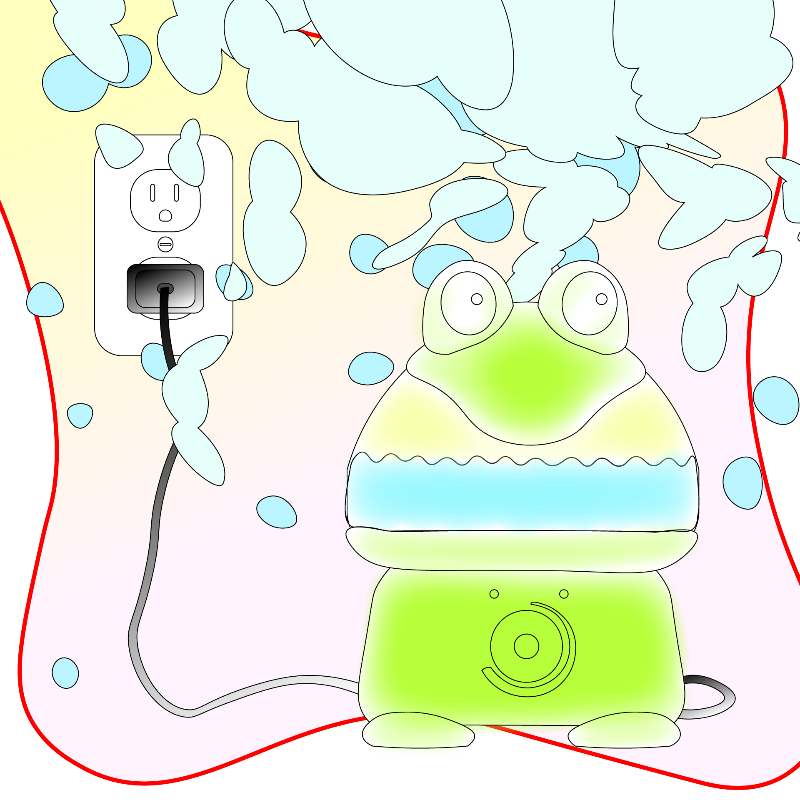 Frog Humidifier #39