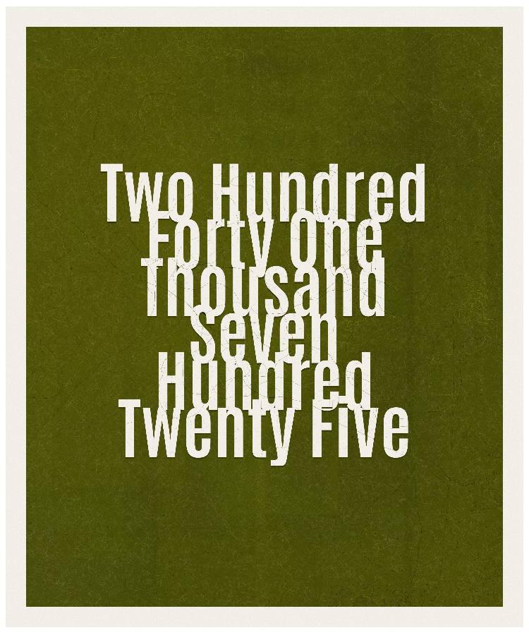 Count #241725