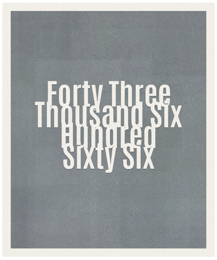 Count #43666