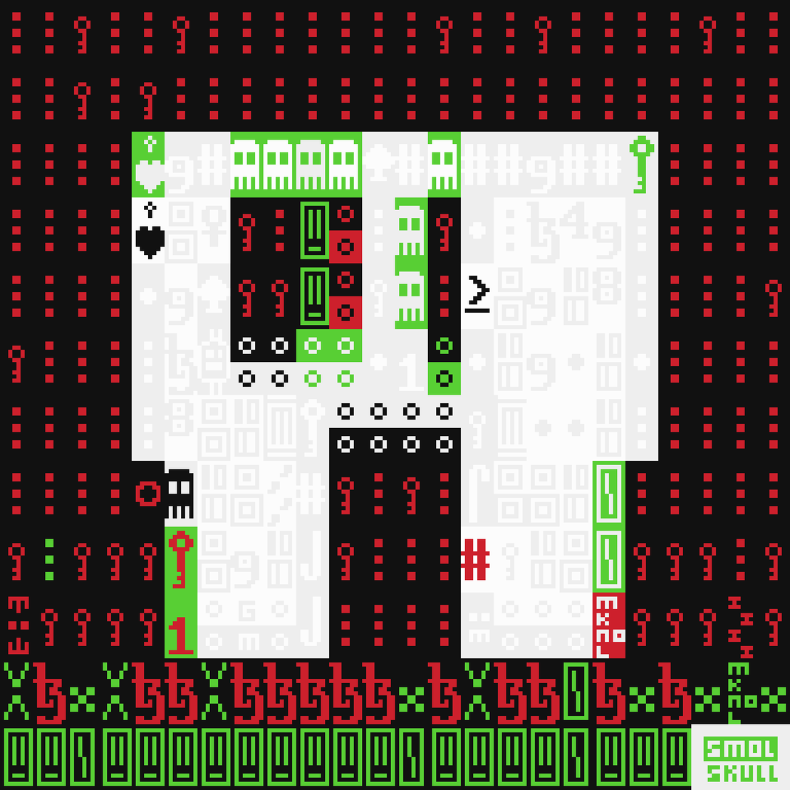 ASCII-SMOLSKULL #154