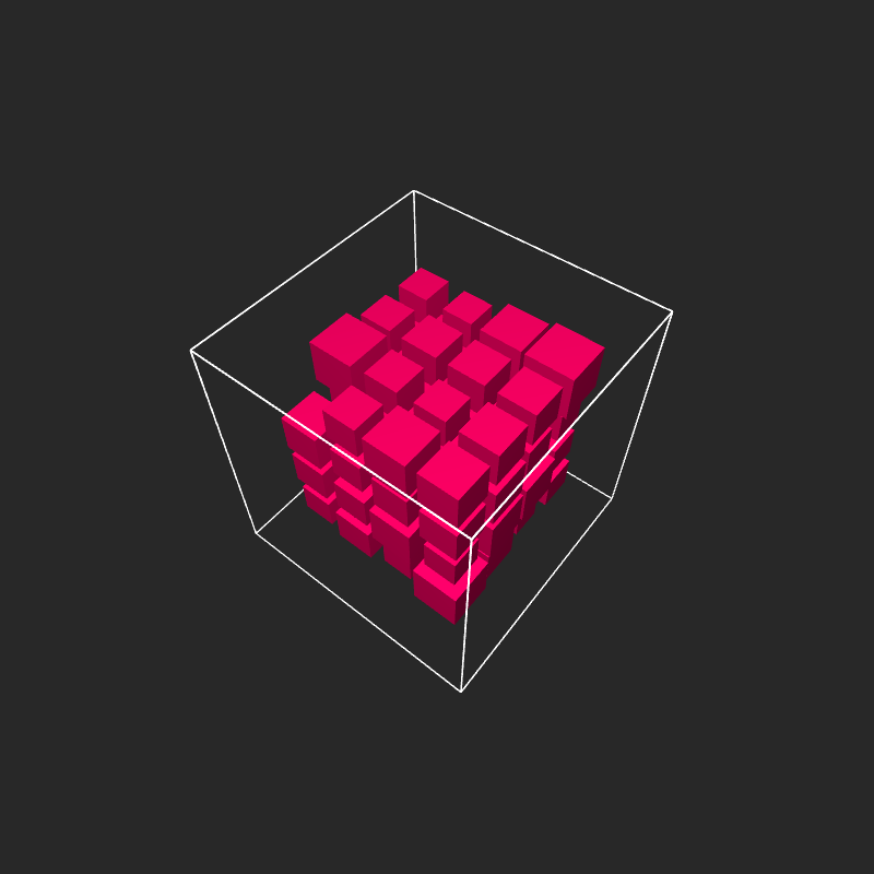 Transparent cube #001 #5