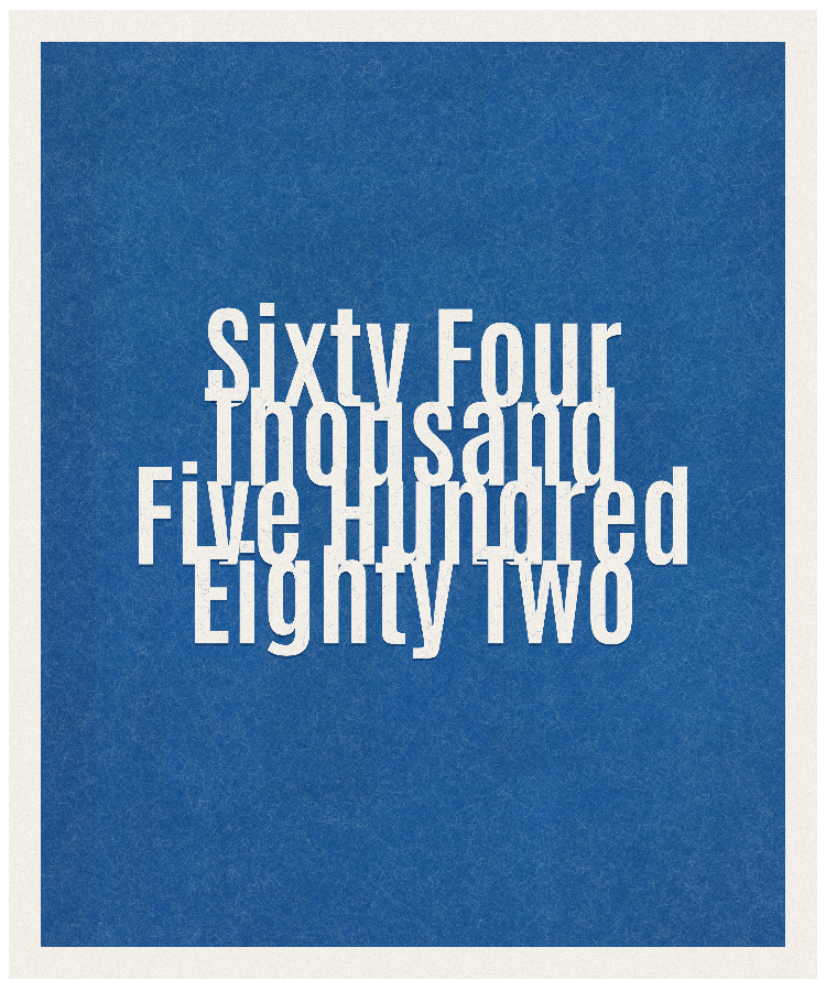 Count #64582