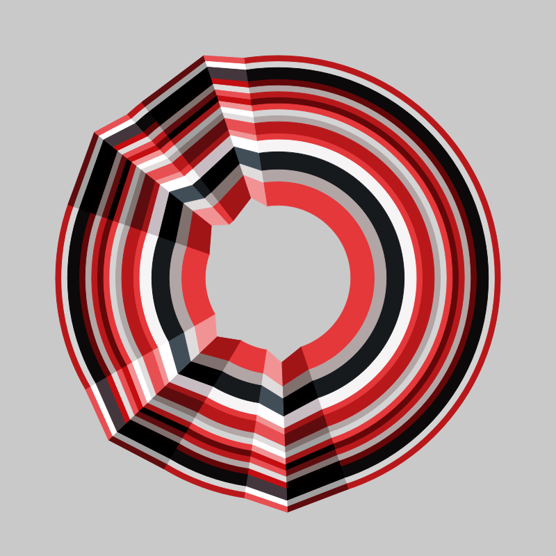 Folded Circle #91