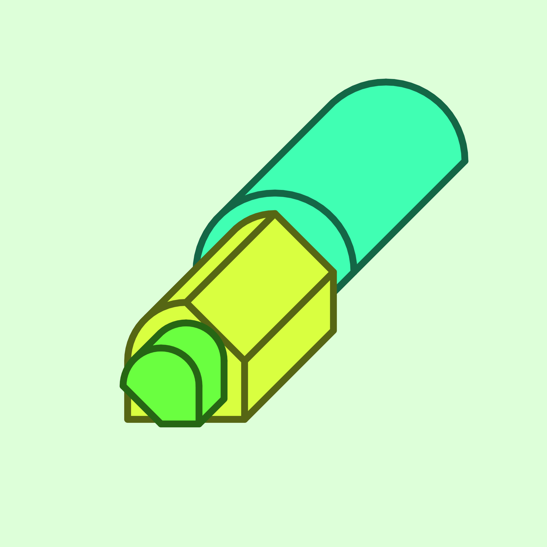 Calm shapes #364