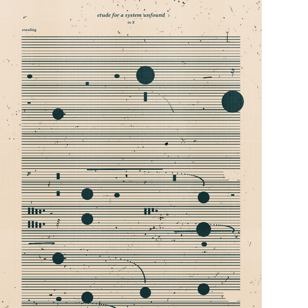 etude for a system unfound #93