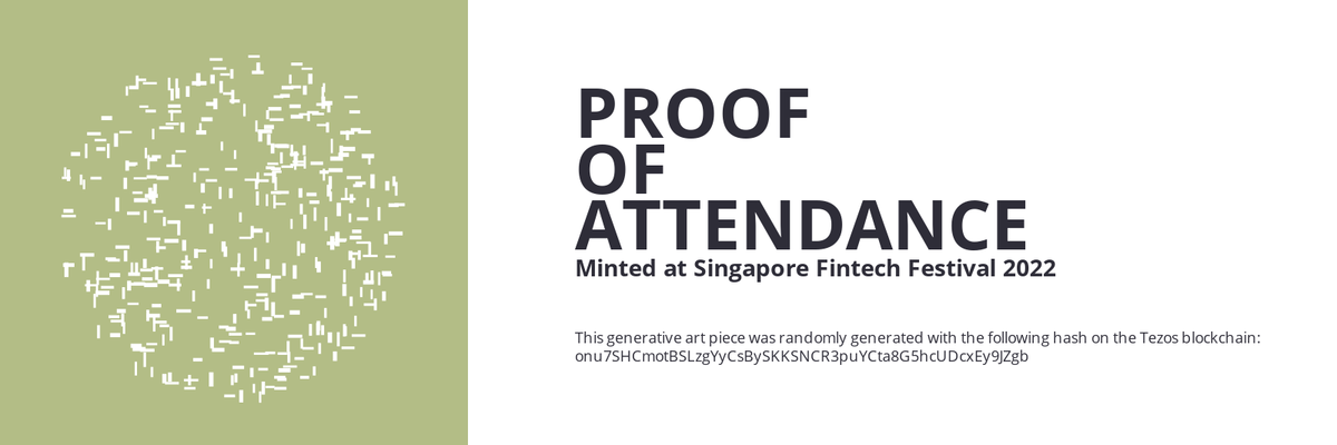 SFF2022 Proof of Attendance Token #949