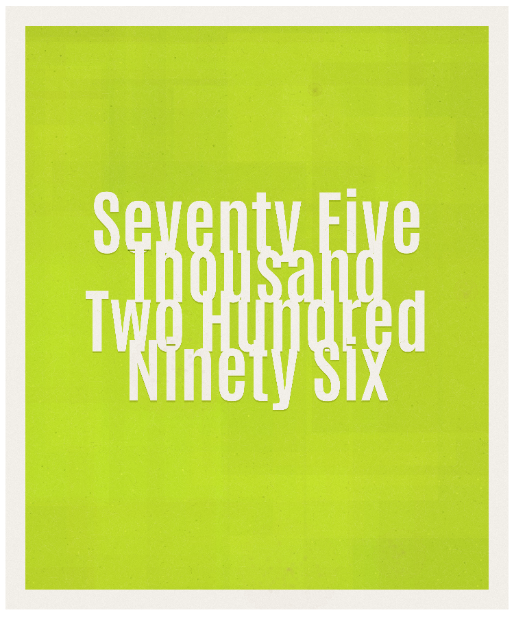 Count #75296