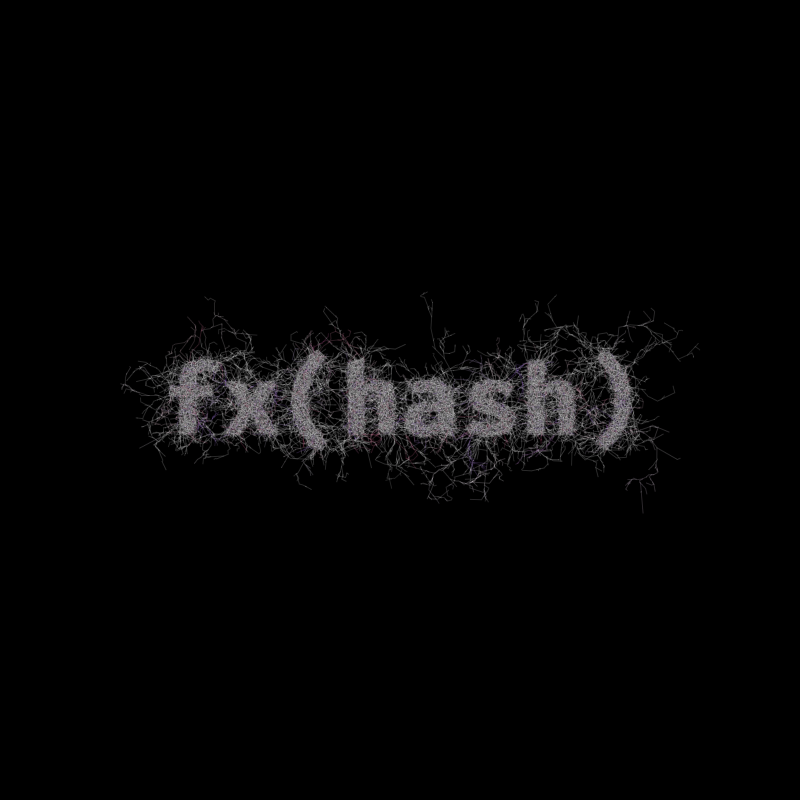 FXHASH Generative Logo #214