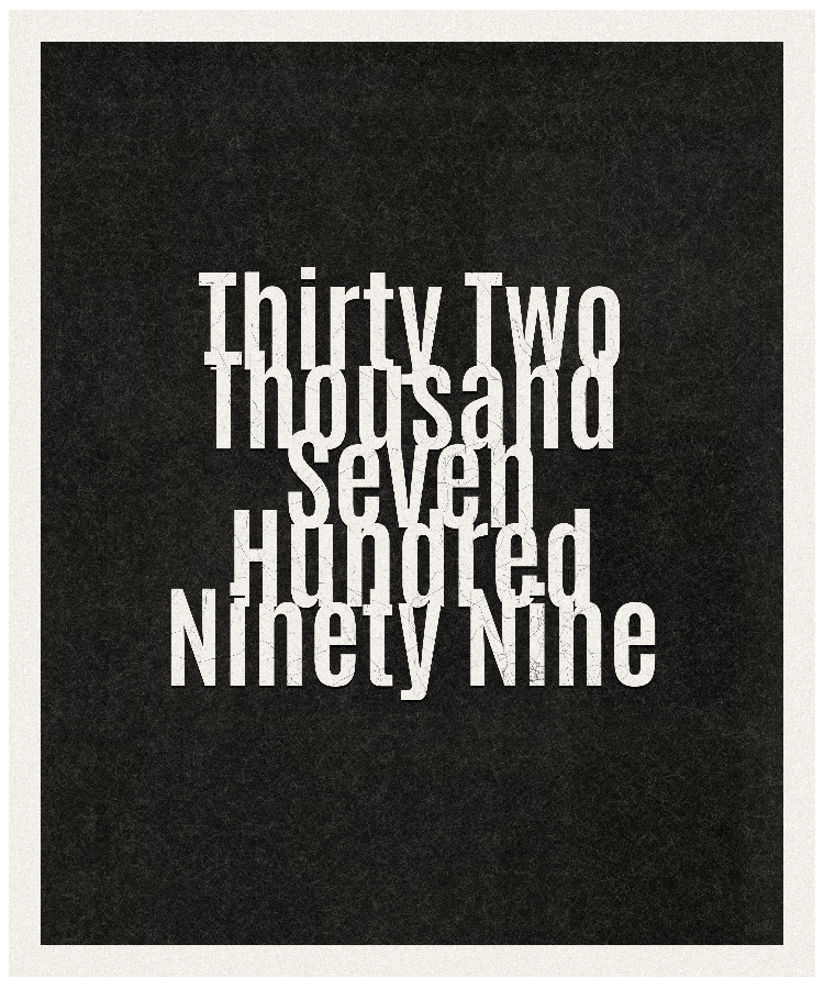 Count #32799