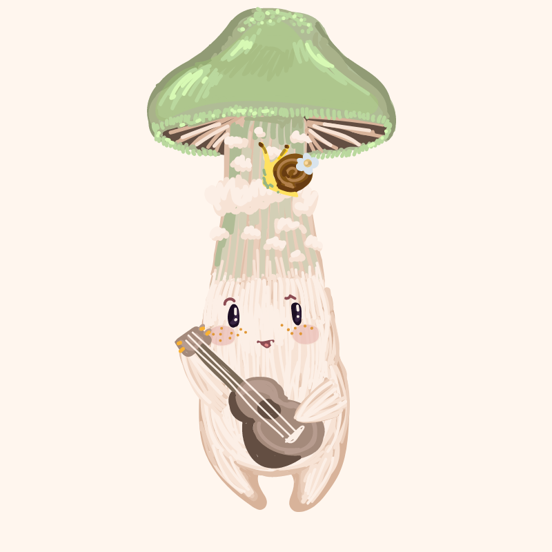 Cute Mushrooms Forest Guys #54