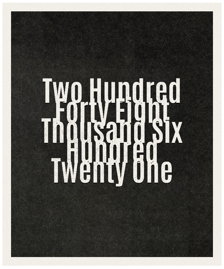 Count #248621