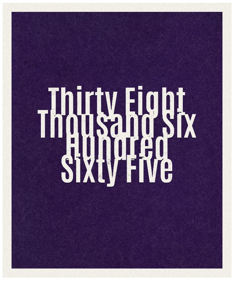 Count #38665