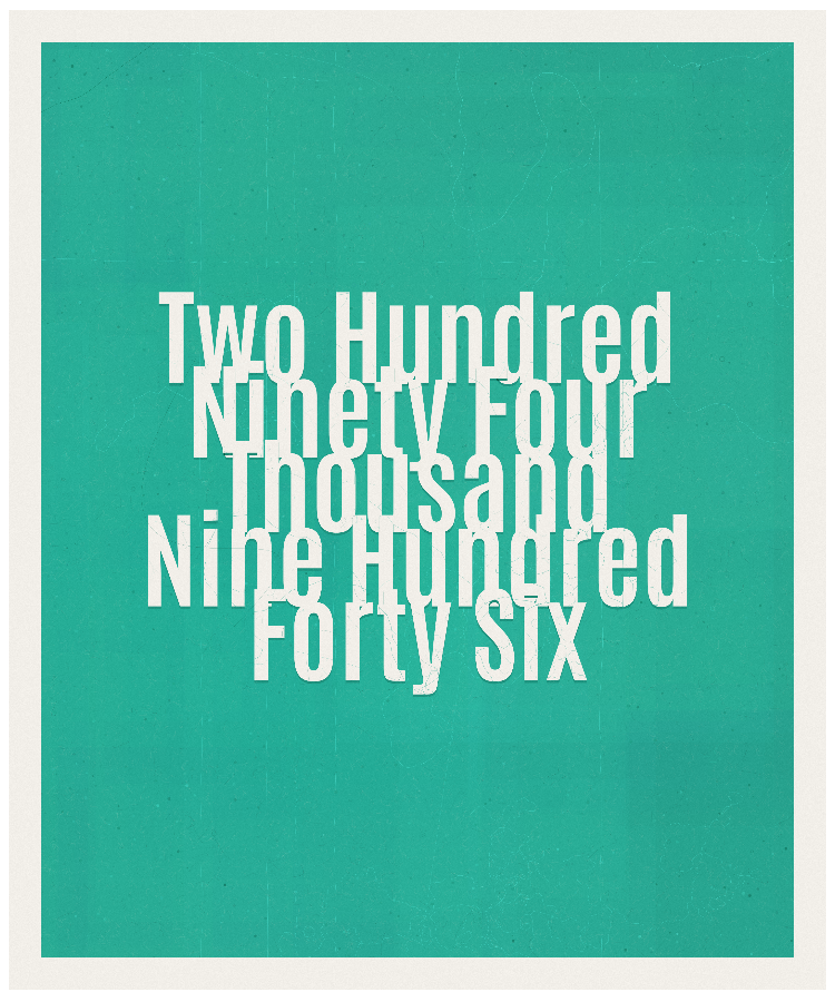 Count #294946