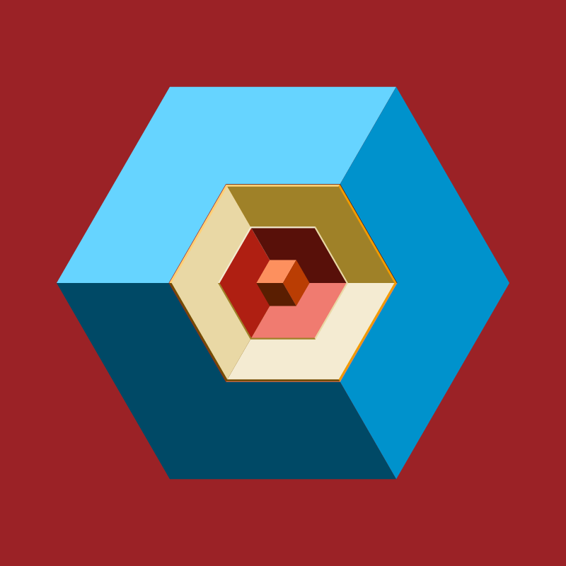 Hexagones - Art for Bots #39