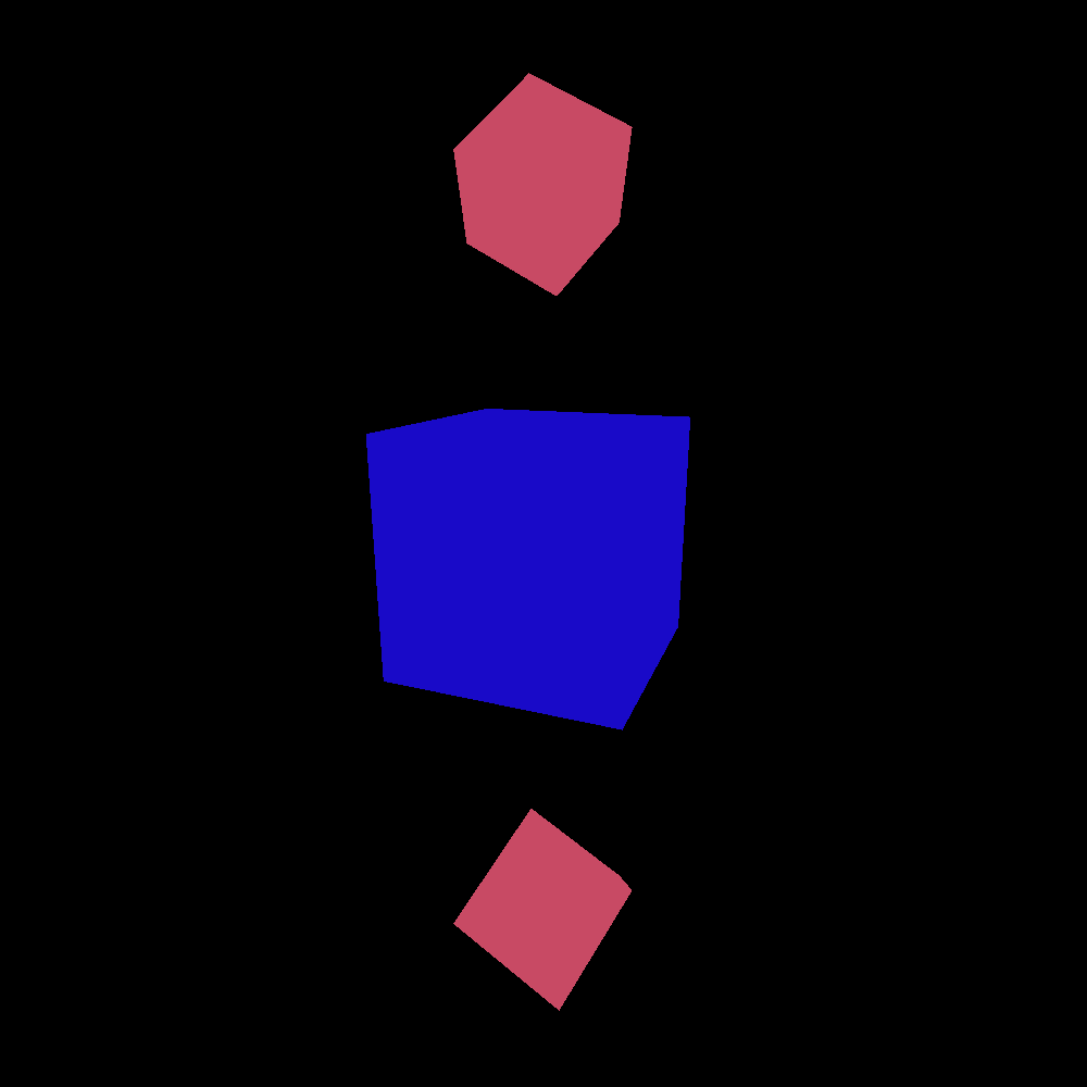 Spinning Cubes - 3D #1