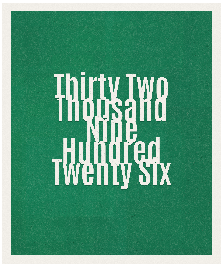 Count #32926