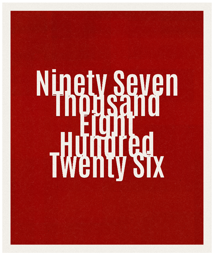 Count #97826