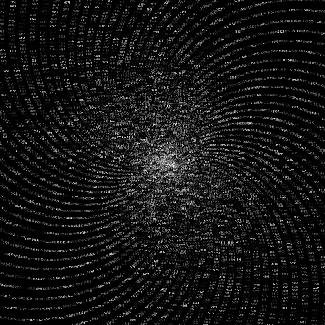 Polar Plot of Numbers #241