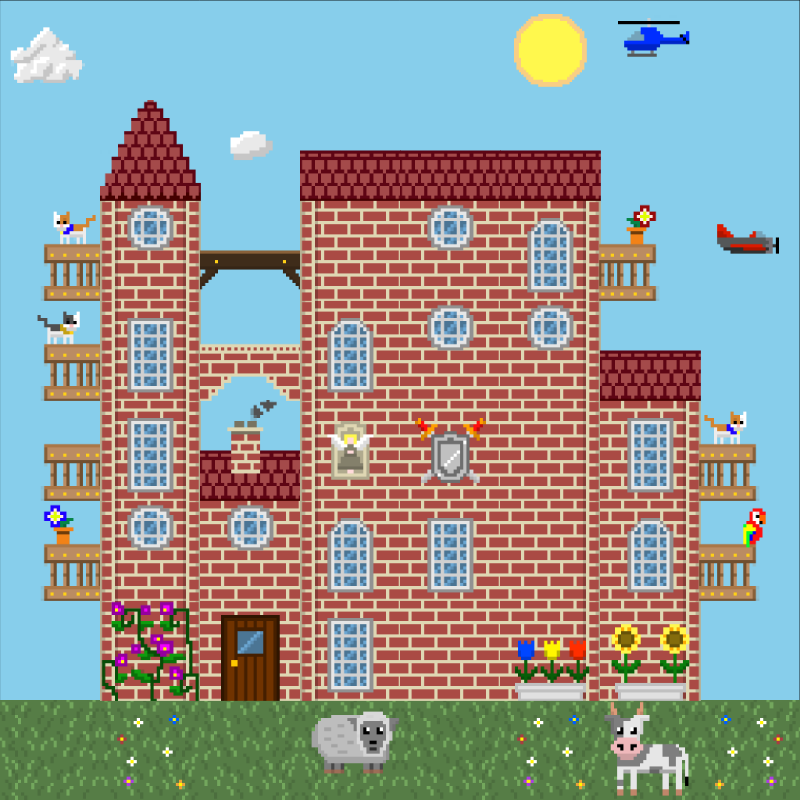 2D Mansion #939