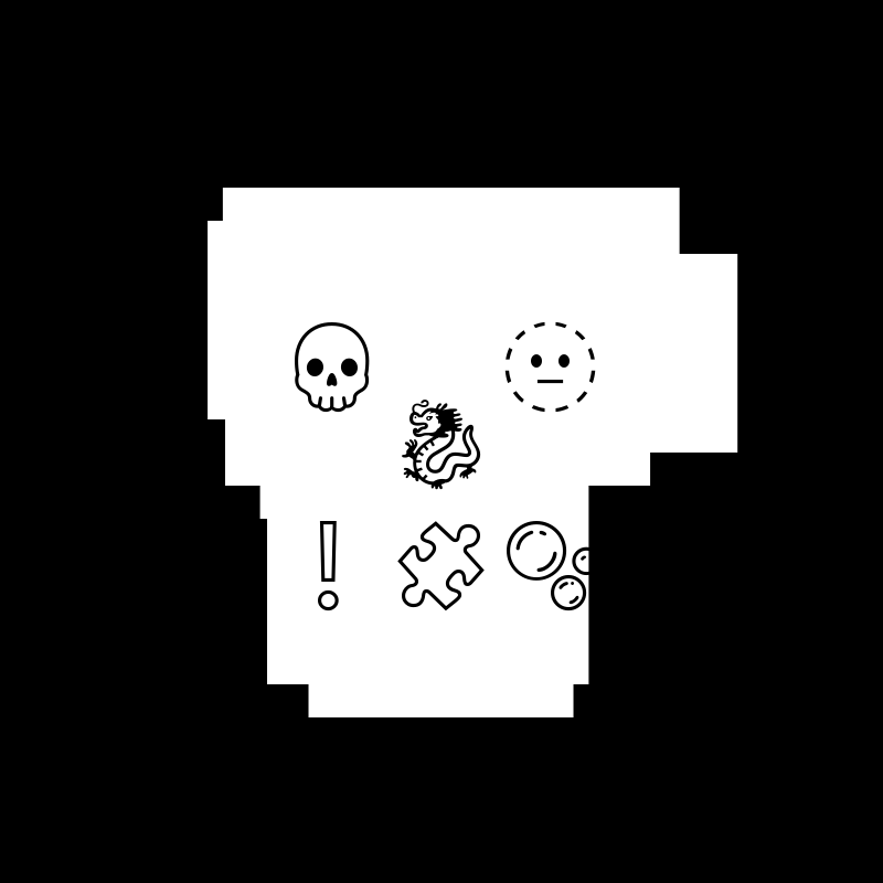 NotSkull(B&W) #117