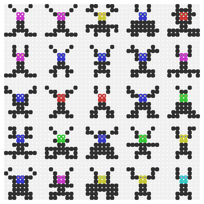 8x8 Pixel Creatures #7