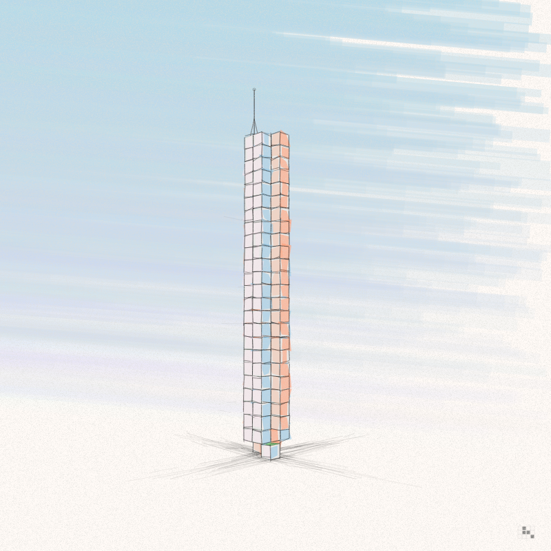 Cellular Skyscrapers #99