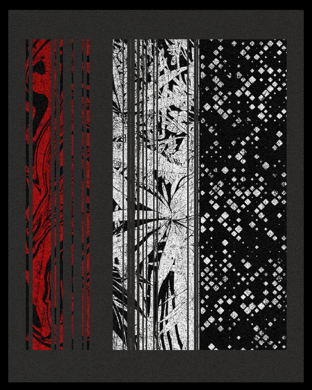 pattern art #red #51