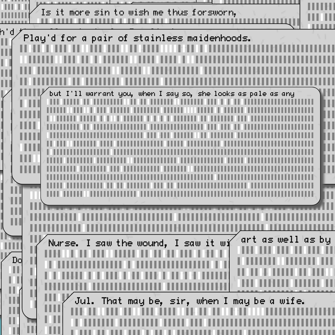 Romeo and Juliet on Punched Cards (Free) #63