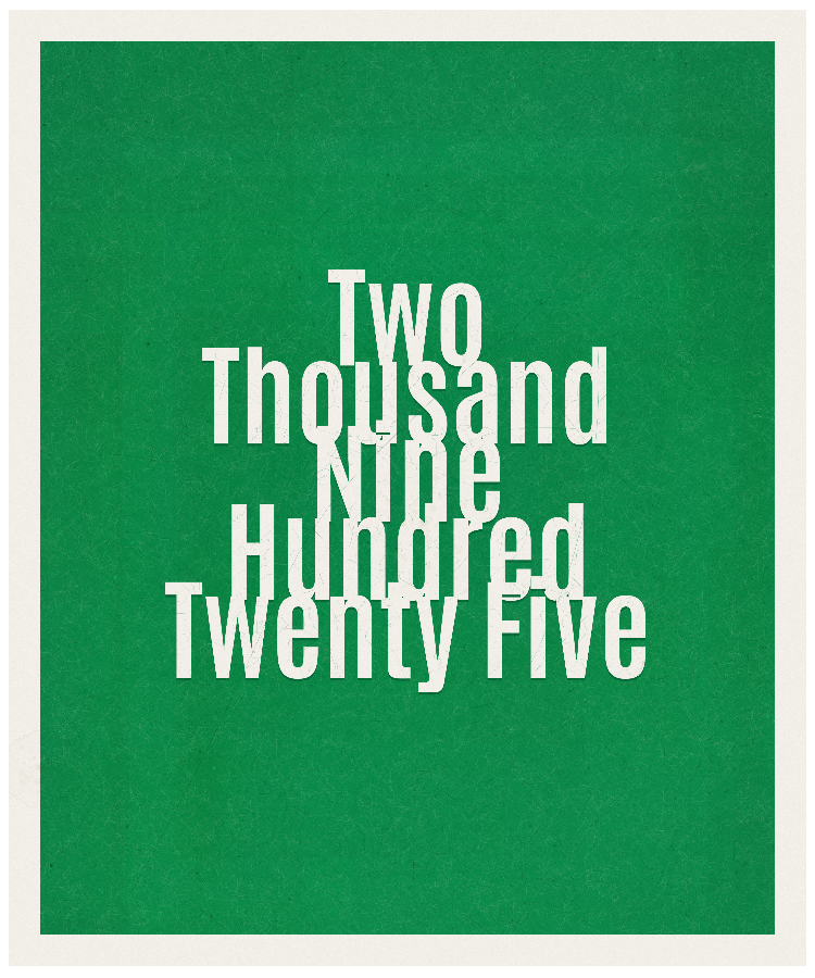 Count #2925