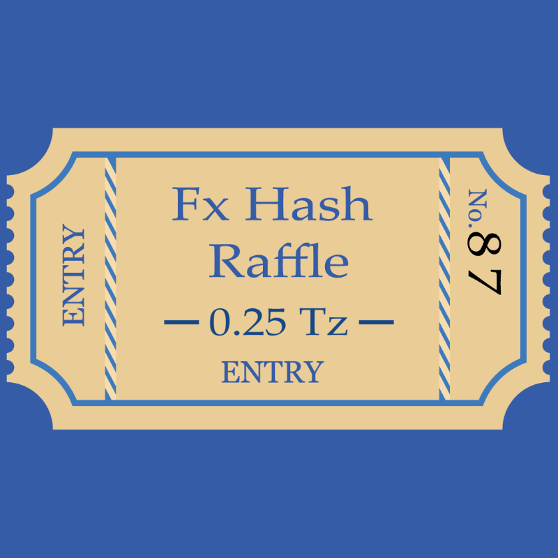 Tezos Raffle Ticket