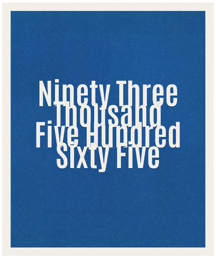 Count #93565