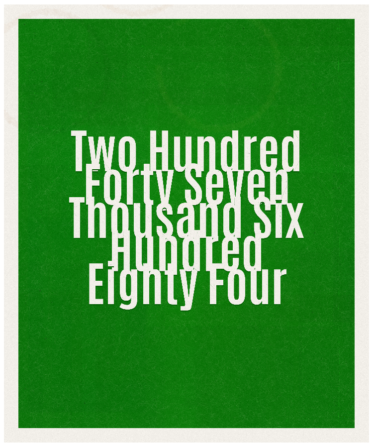 Count #247684