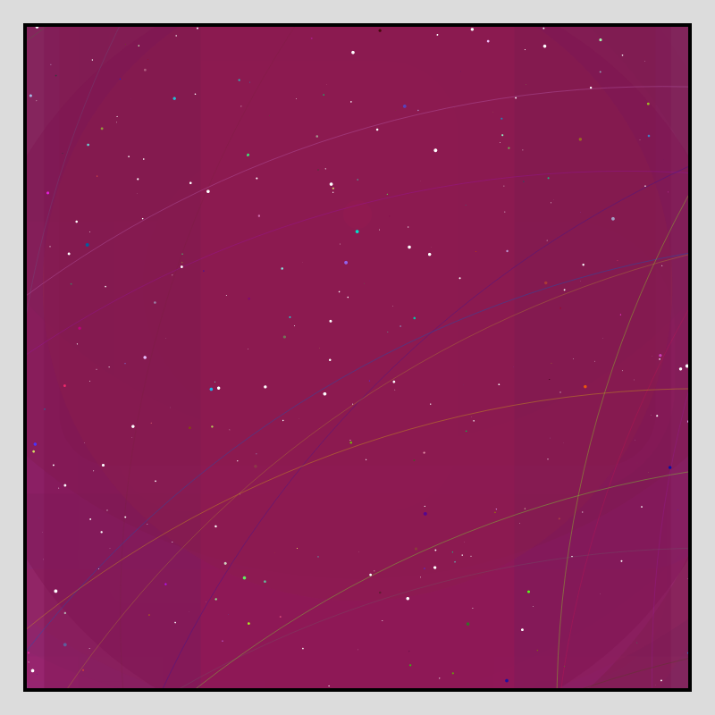 Color Field Starry B #97