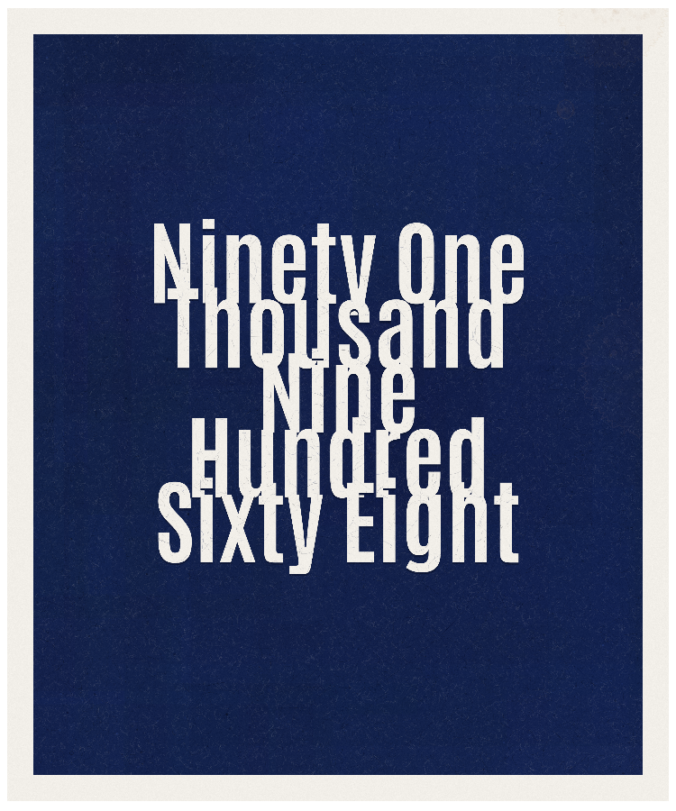 Count #91968