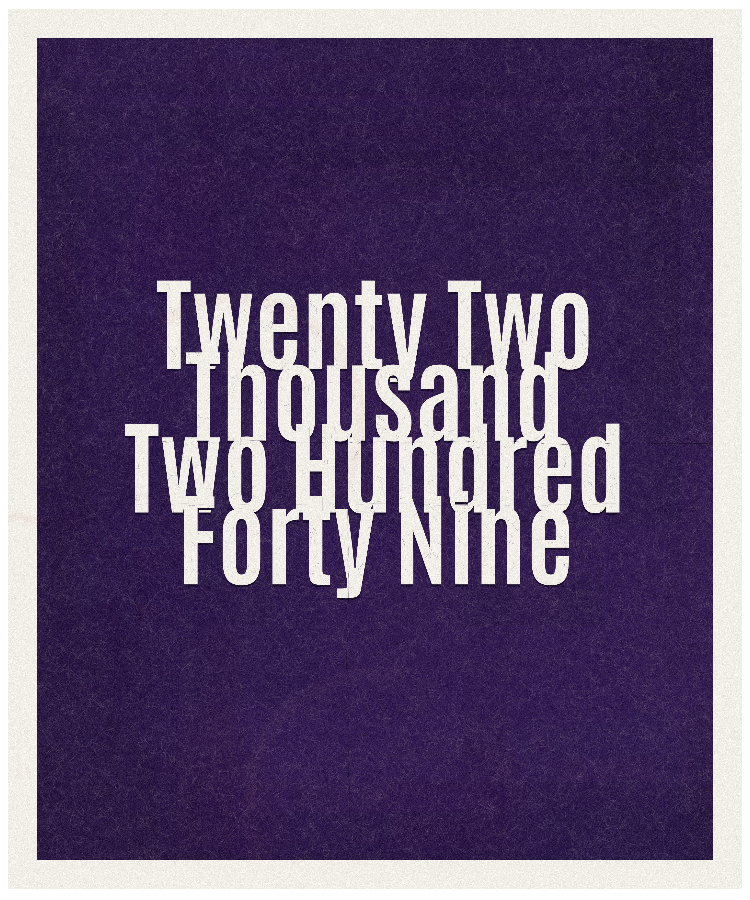 Count #22249