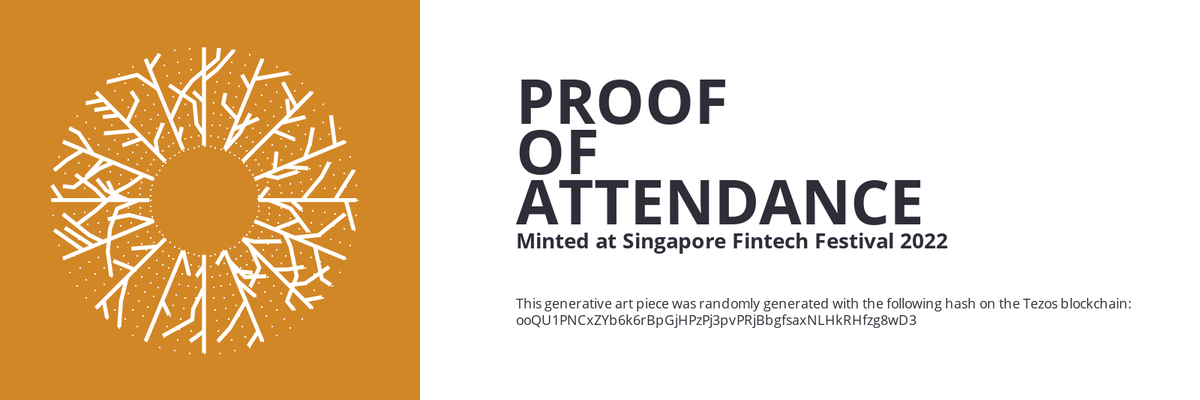 SFF2022 Proof of Attendance Token #65