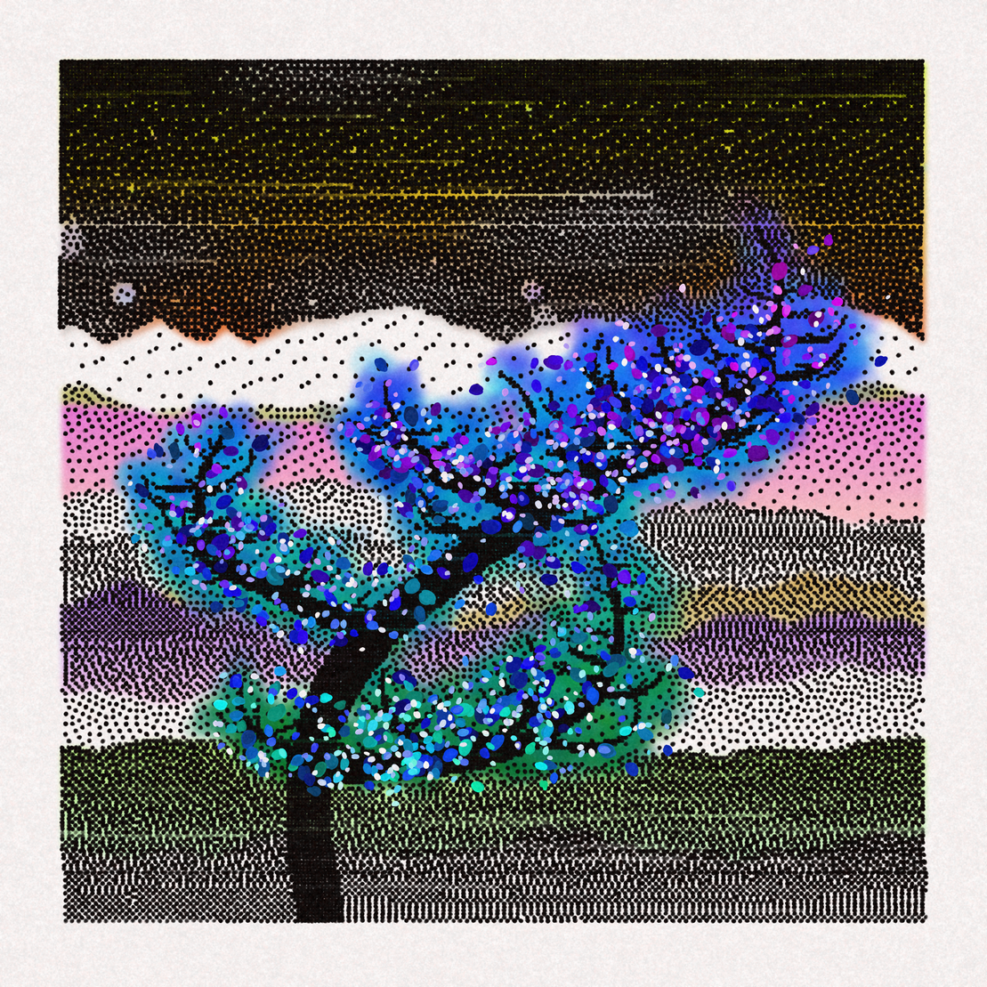 Dithered Branches #115