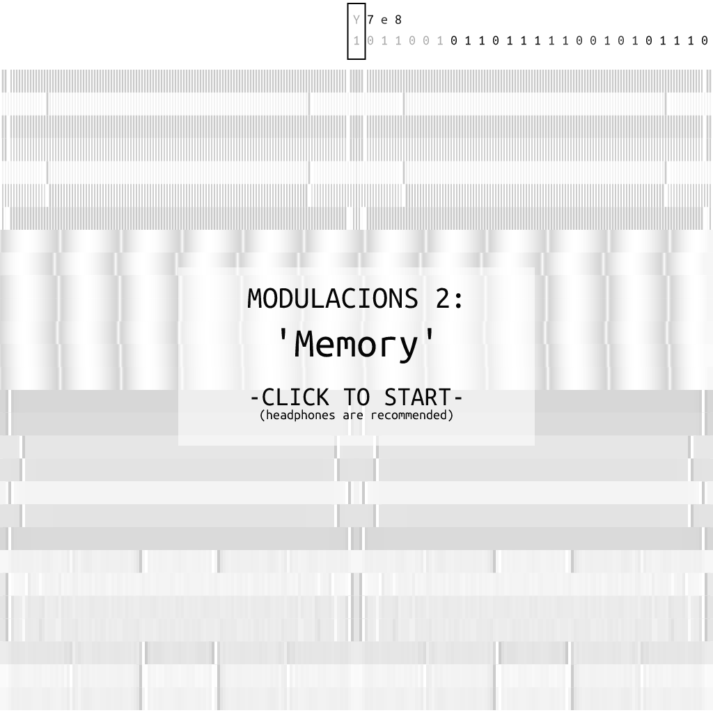 Modulacions 2: 'Memory' (audio) #29