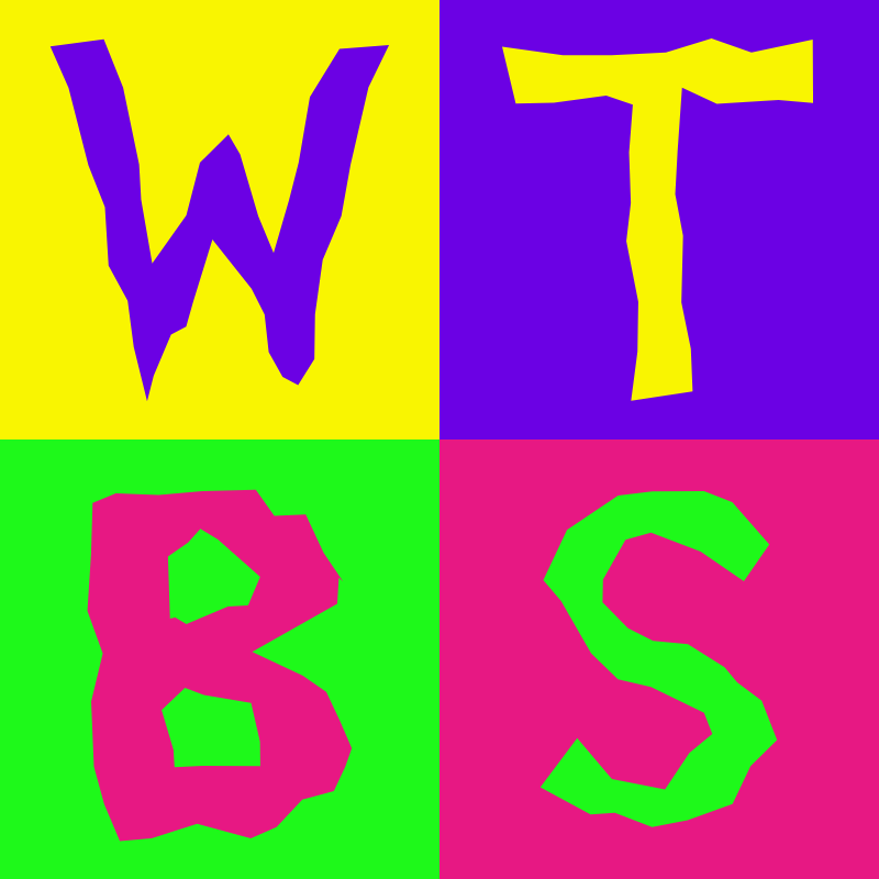 Waiting To Be Signed Logo with Wobbles #386