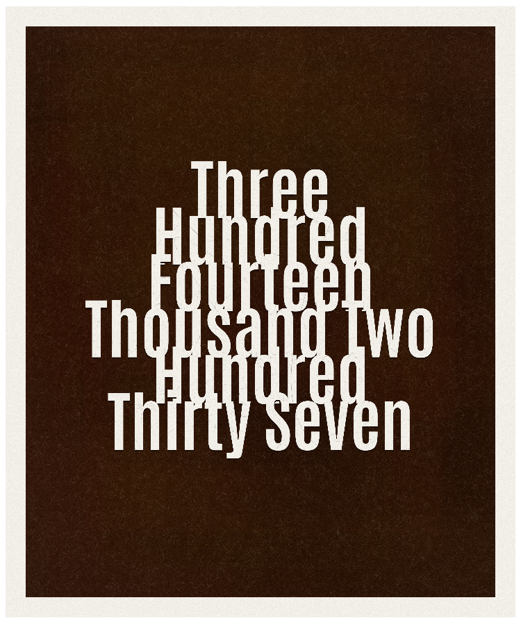 Count #314237