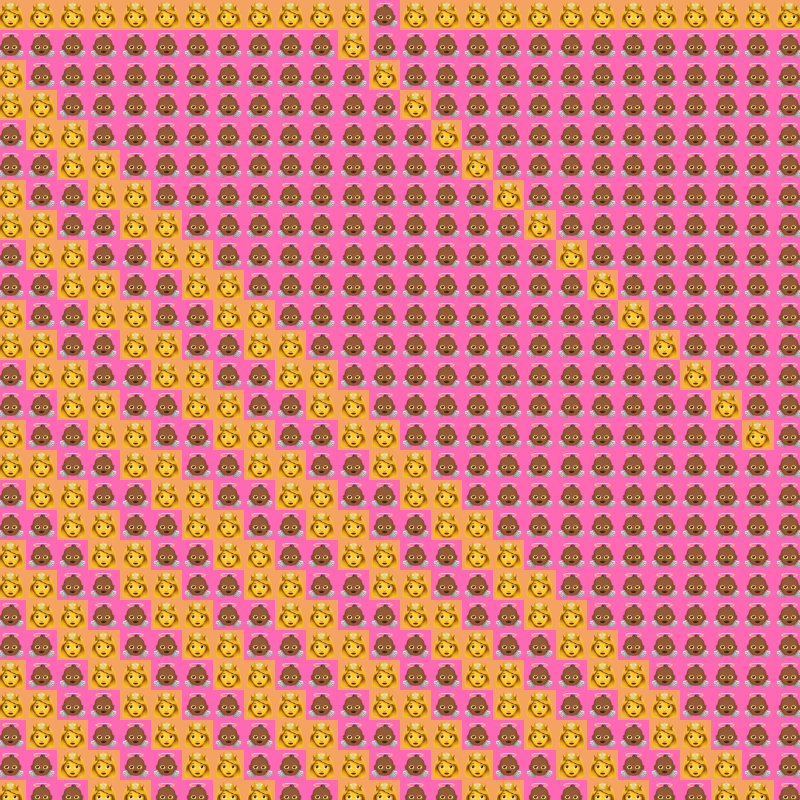 Elementary Cellular Emoji Automata #413