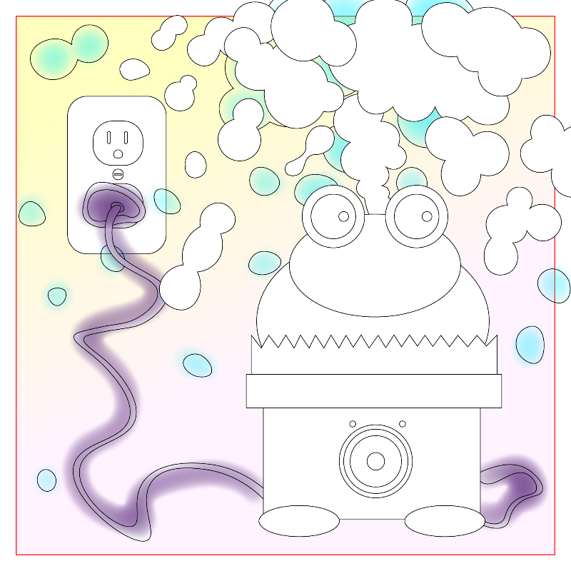 Frog Humidifier #58