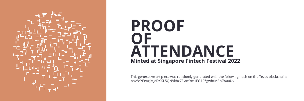 SFF2022 Proof of Attendance Token #1425