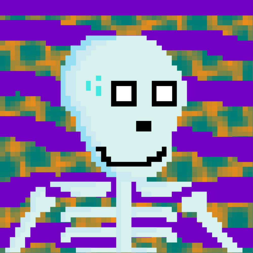 PIXEL SKULLETTI 1 #303