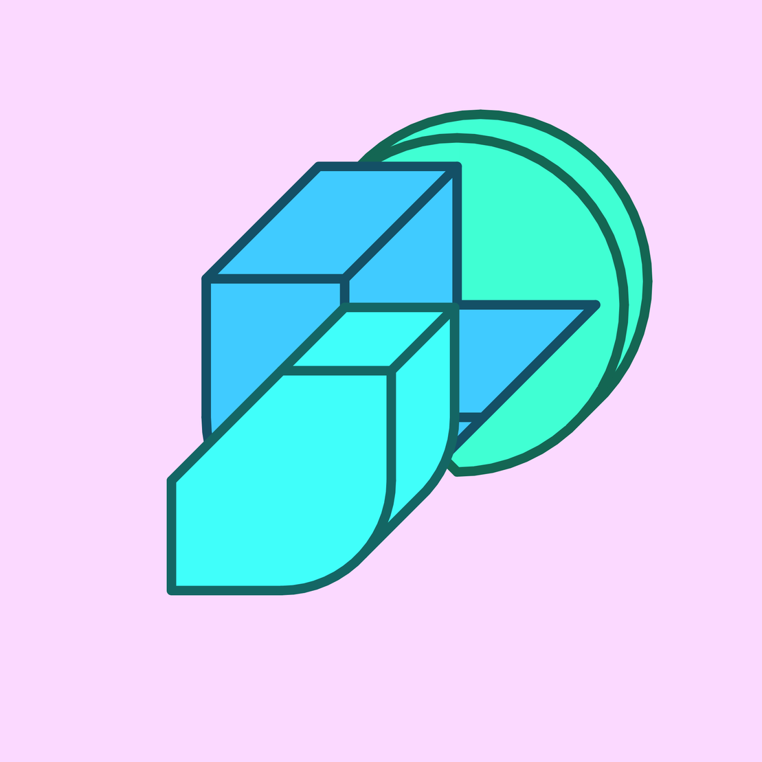 Calm shapes #163