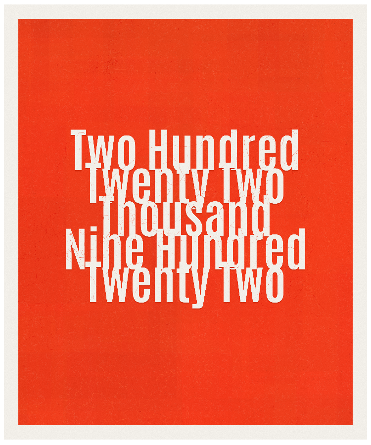 Count #222922