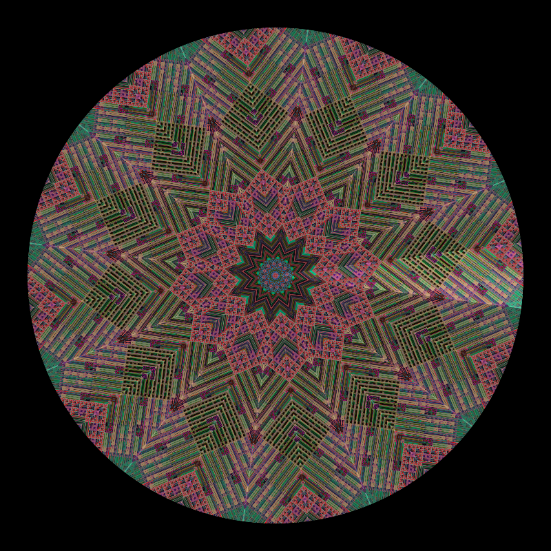 Binary kaleidoscope #56