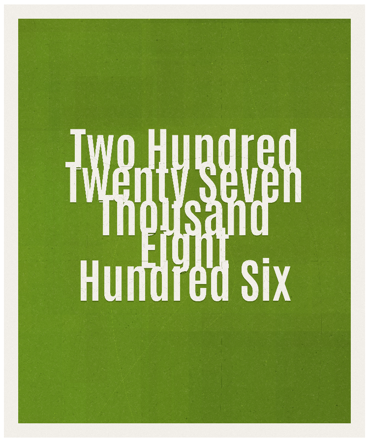 Count #227806